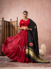 Dark Red Chaniya Choli